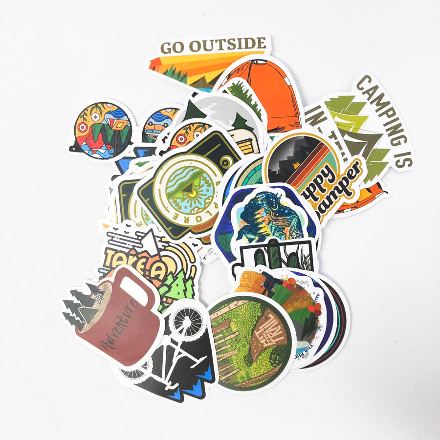 Camp Theme Stickers