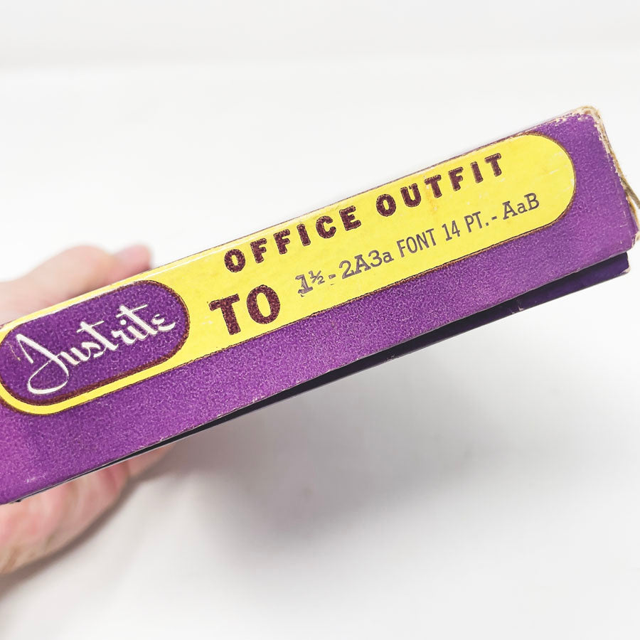 Vintage Justrite Office Outfit