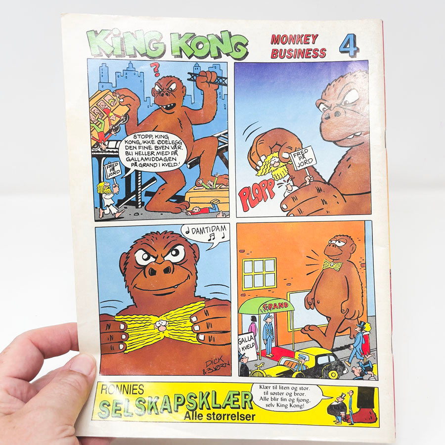 Pyton Nr. 7 – 1988 Norwegian Satirical Comic