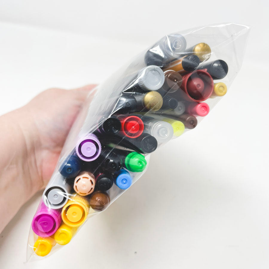 Large Bundle of Fine Point Art Markers