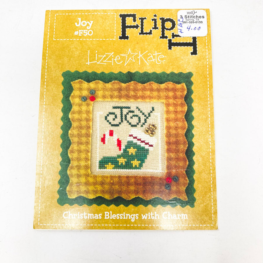 Lizzie*Kate - The 12 Days of Christmas Flip It Cross Stitch Pattern