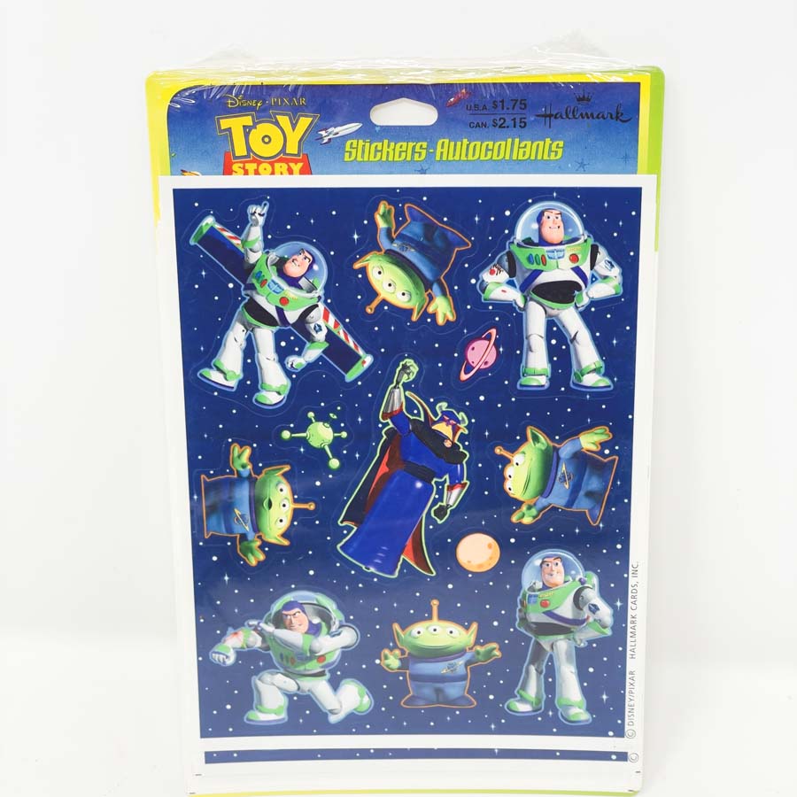 Vintage Hallmark Toy Story Stickers