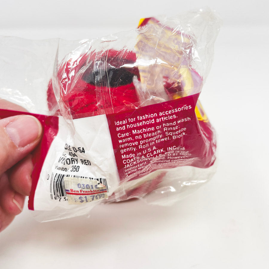 South Maid Mercerized Cotton Thread in Red