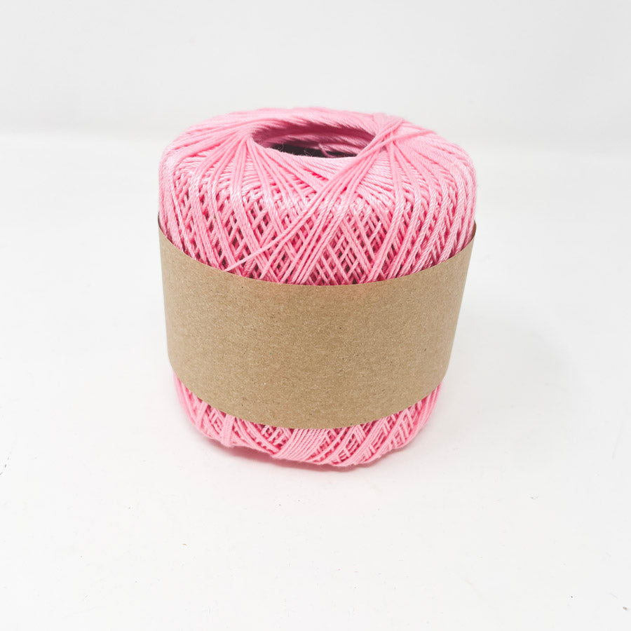 Mercerized Cotton Thread in Pink