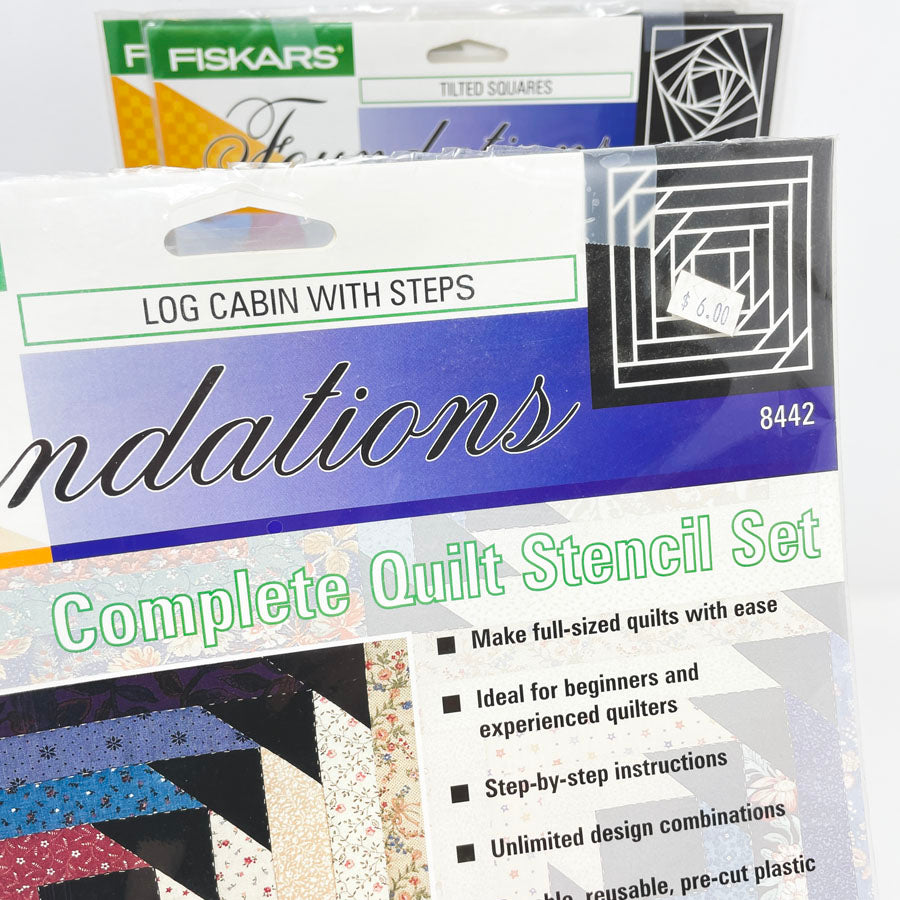 Fiskars Foundations Quilt Stencil Sets