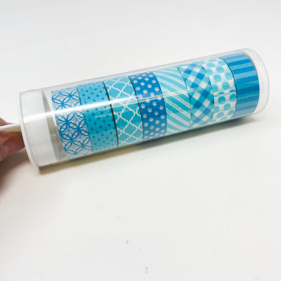 Ms. Sparkle & Co. Teal Basics Washi Tape Pack