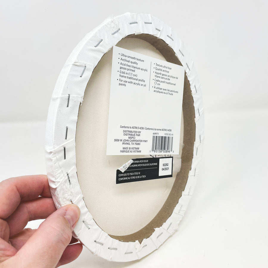 Artist's Loft Traditional Oval Canvas - 8" x 10"
