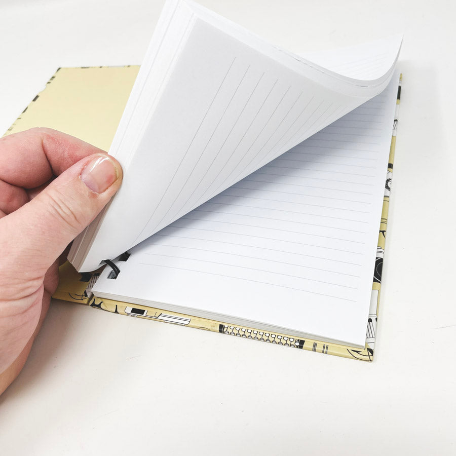 Old Timey Implements Spiral Bound Journal
