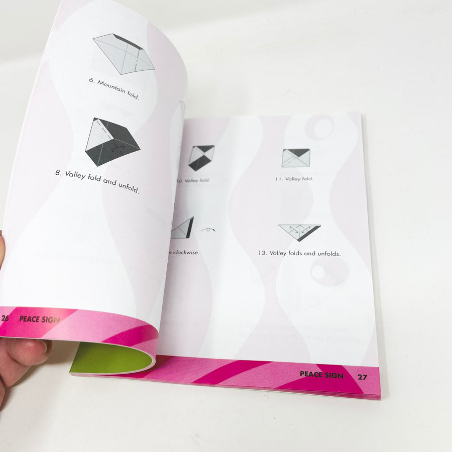 Psychedelic Origami Book