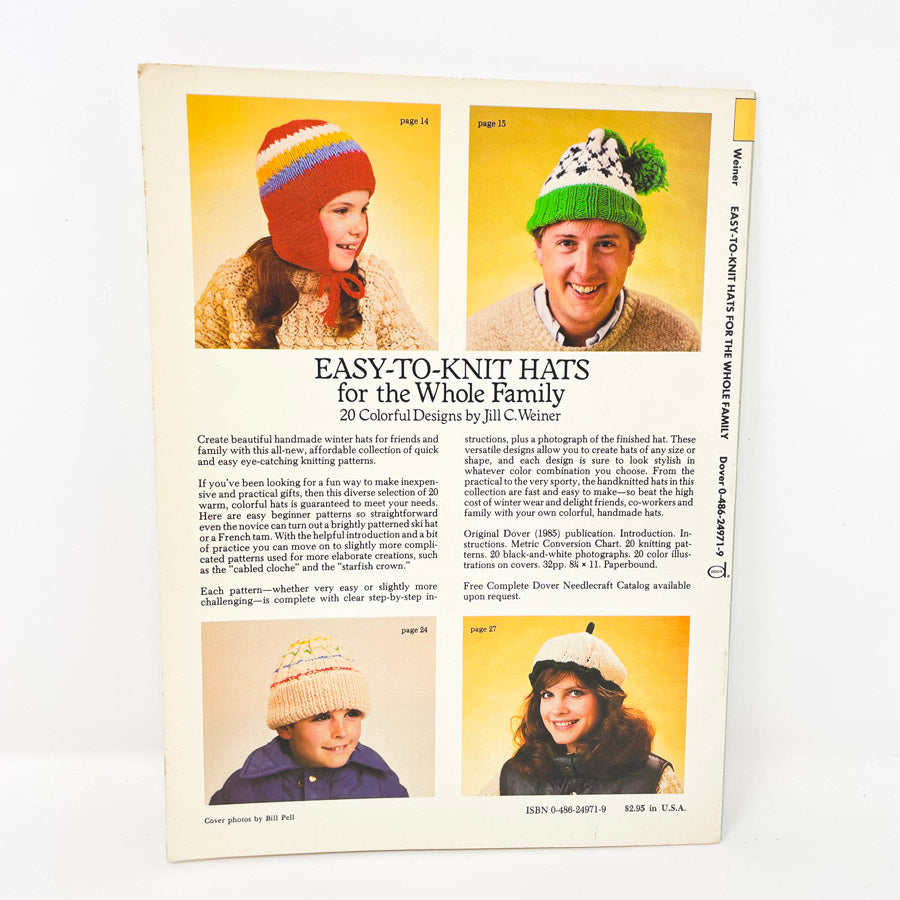 Easy to Knit Hats for the Whole Family - Dover