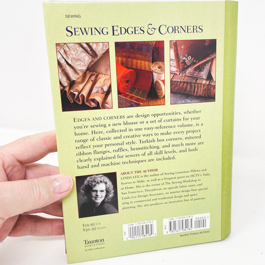 Sewing Edges & Corners Book by Linda Lee