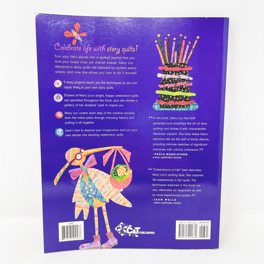 Quilted Memories Book by Mary Lou Weidman