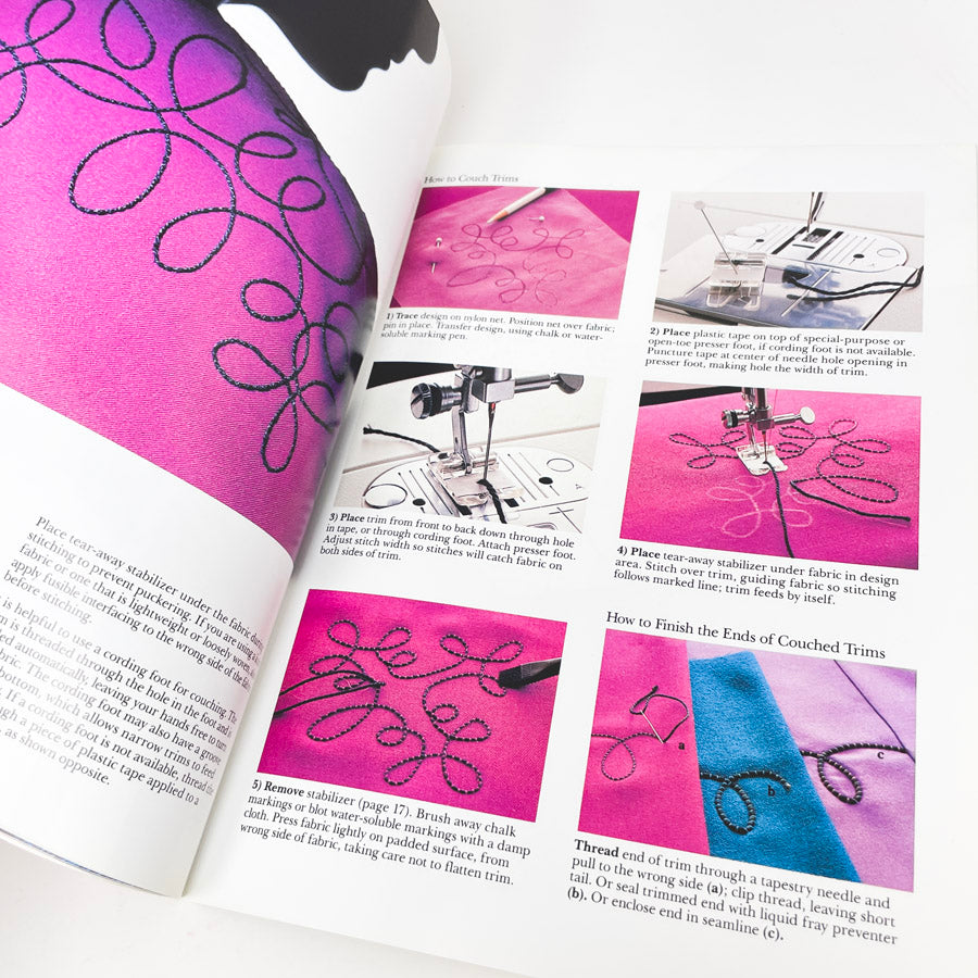 Decorative Machine Sewing Book - Singer Sewing Reference Library