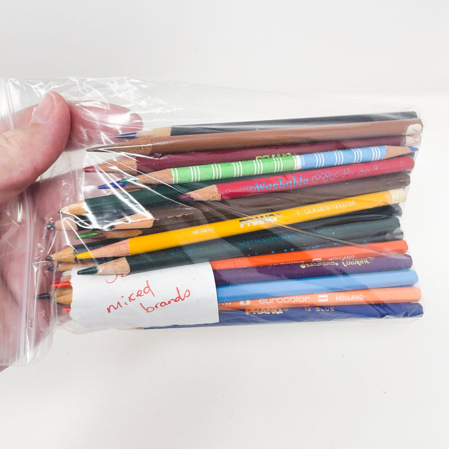 Bundle of Asst. Color Pencils - Some Older Brands