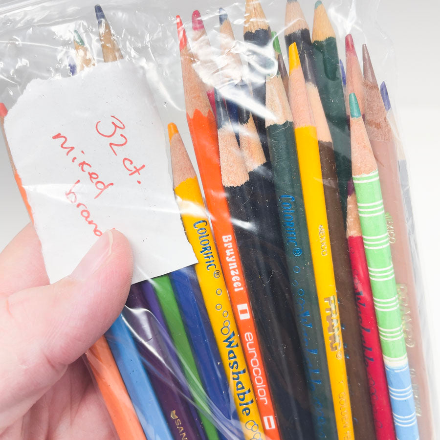 Bundle of Asst. Color Pencils - Some Older Brands