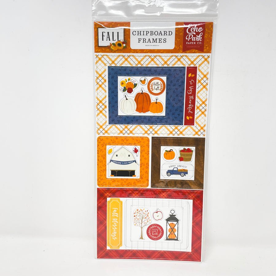 Echo Park Chipboard Accents & Frames - Pick a Design