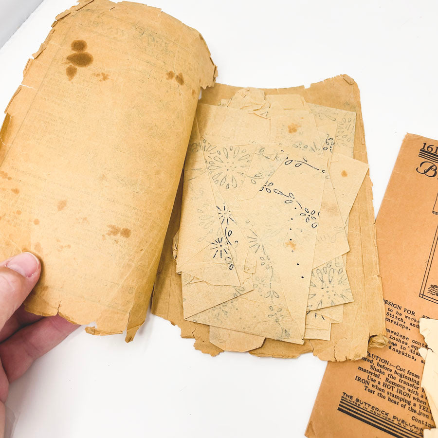 Bundle of Antique Transfer Patterns