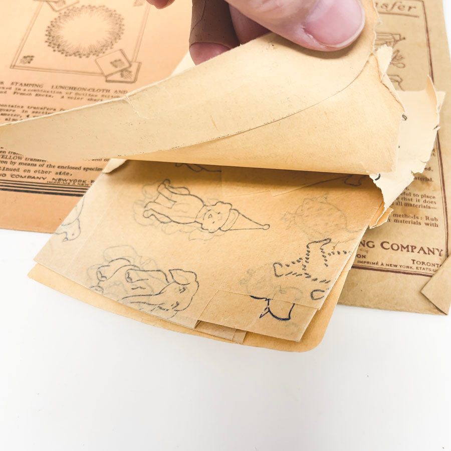 Bundle of Antique Transfer Patterns