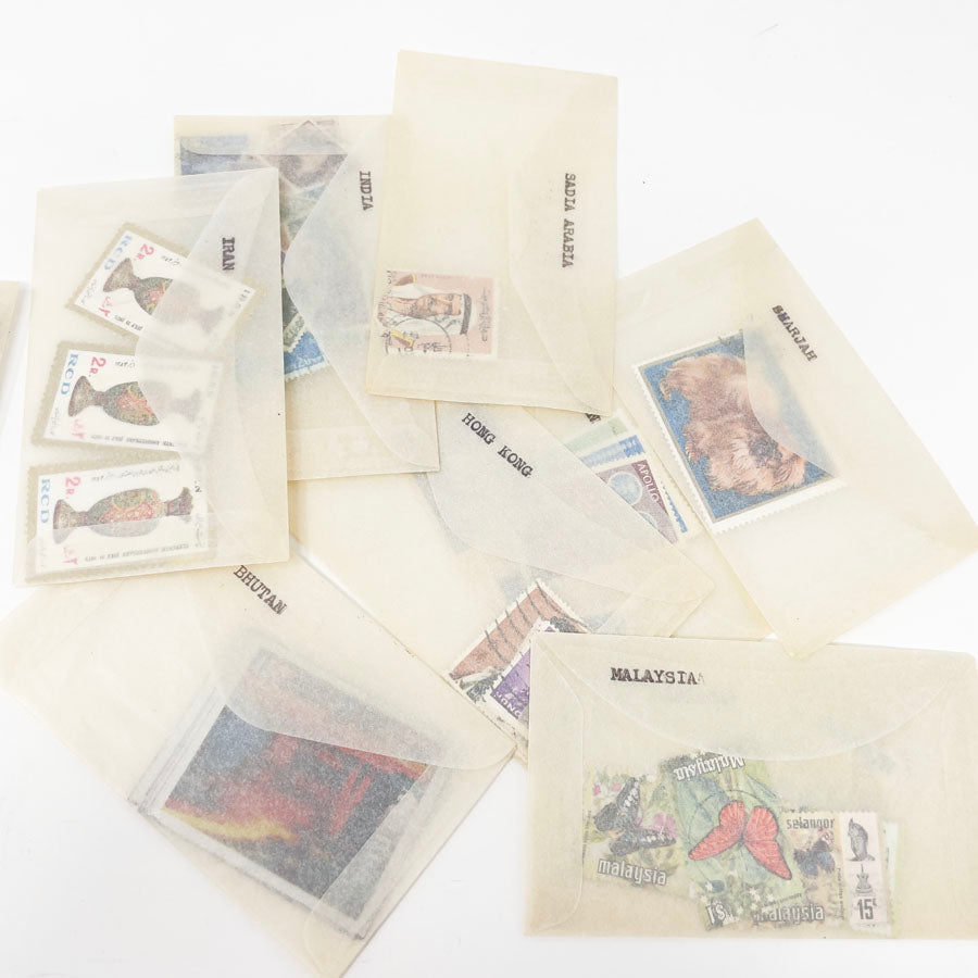 Asia/Middle East – Vintage Collector Postage Stamp Sets