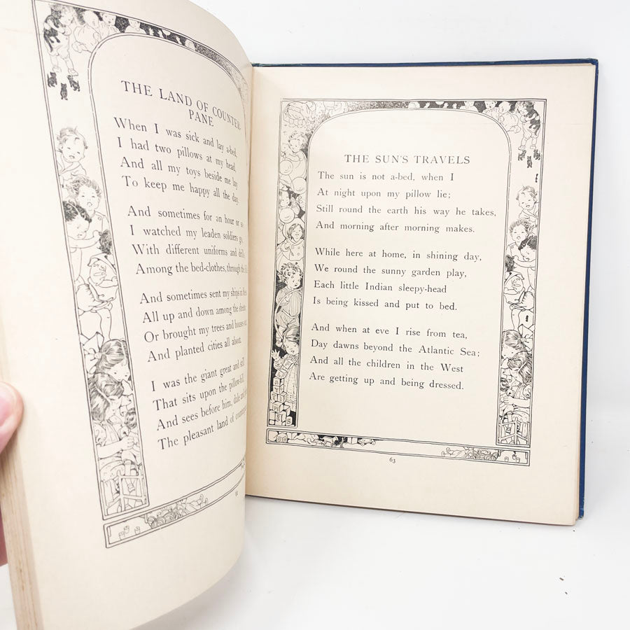 Antique A Child's Garden of Verses Book by Robert Louis Stevenson