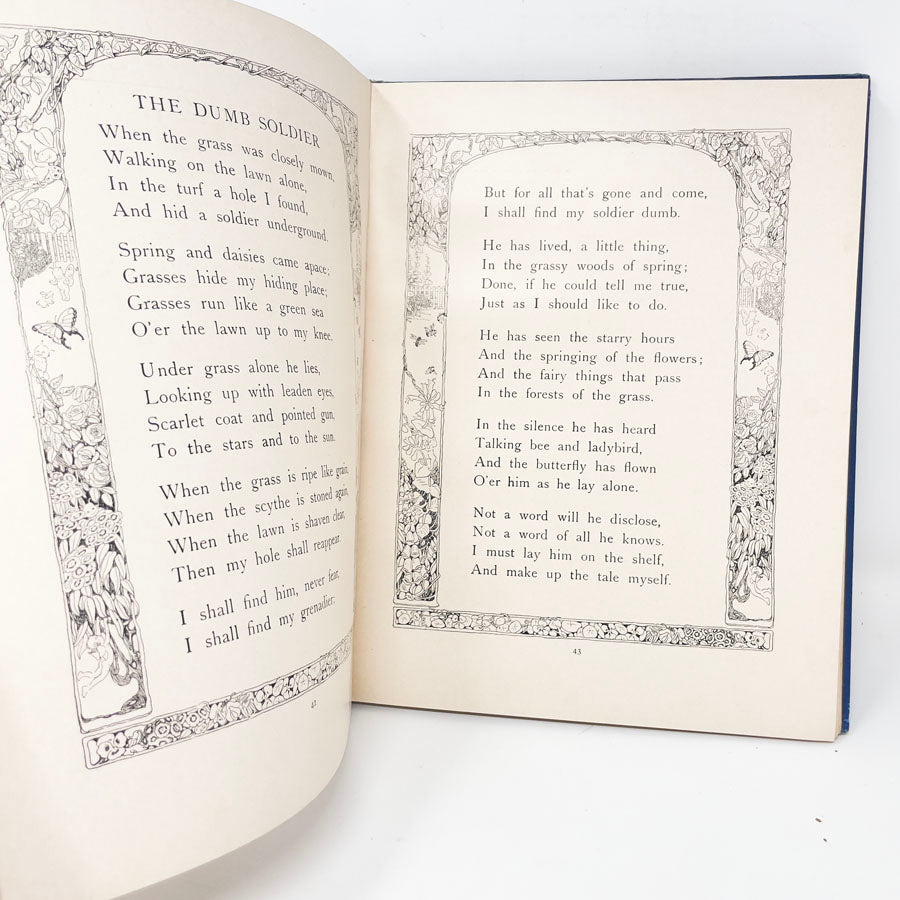 Antique A Child's Garden of Verses Book by Robert Louis Stevenson