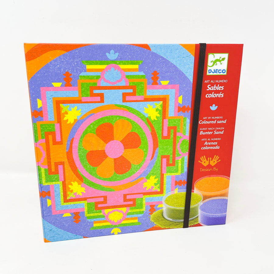 Djeco Art by Numbers - Colored Sand Kit
