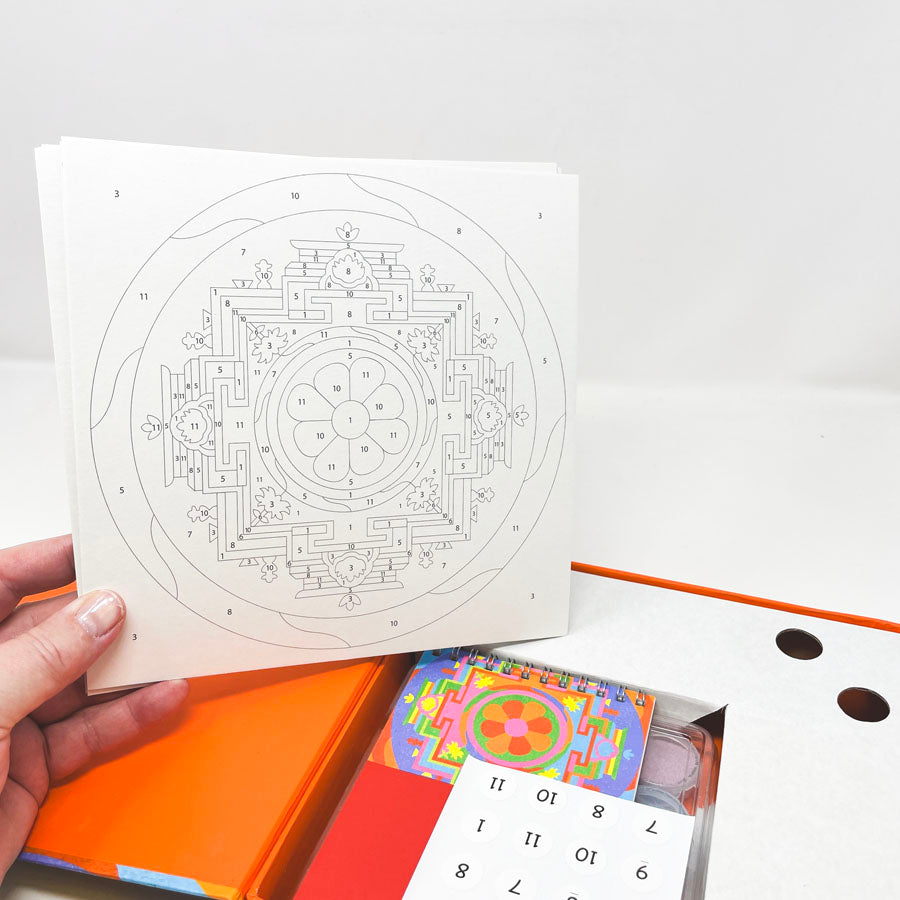 Djeco Art by Numbers - Colored Sand Kit