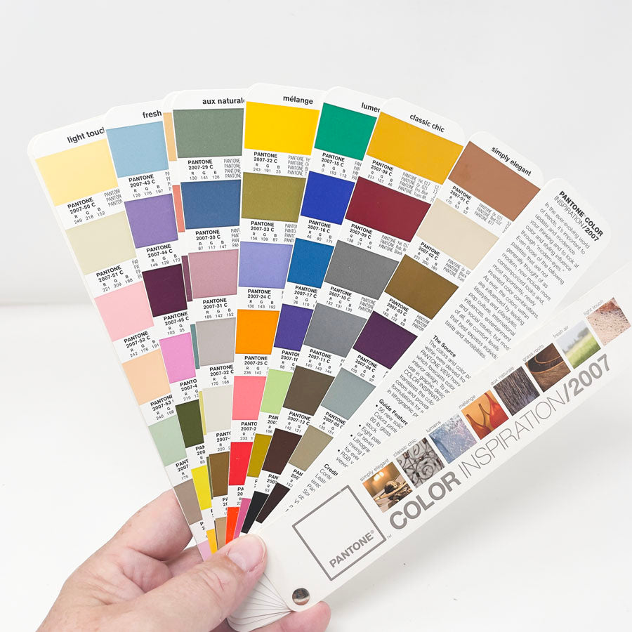 2007 Pantone Color Inspiration Book