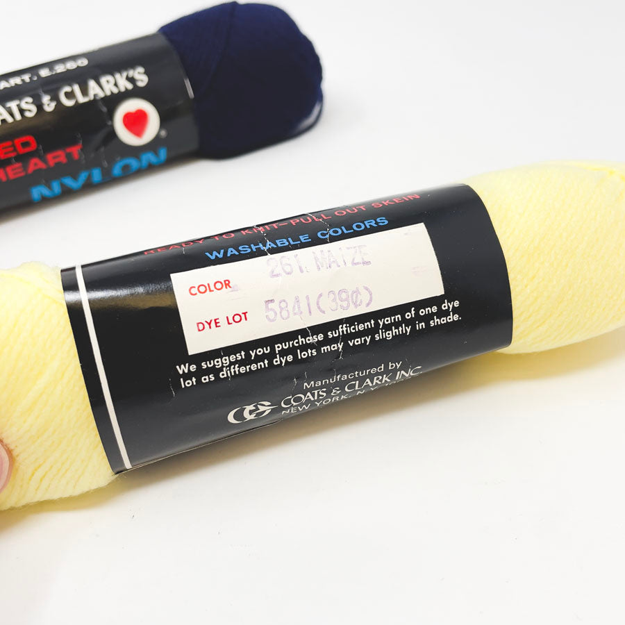 Coats & Clark Red Heart Nylon Yarn - 1 oz