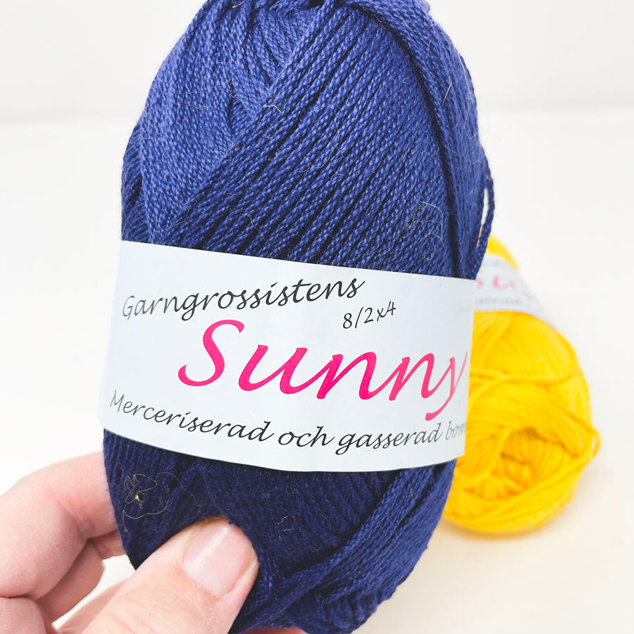 Garngrossisten Sunny Cotton Yarn - 3.5 oz (Swedish)