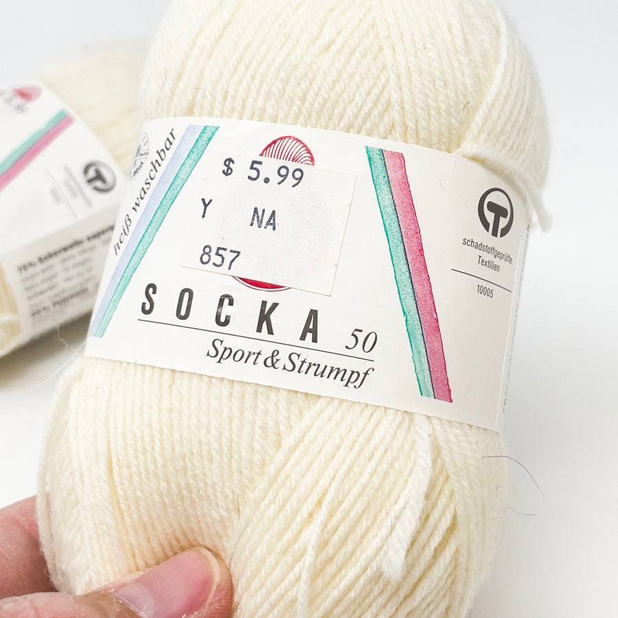 Stahl Wolle Socka 50 Sport & Strumpf Wool Blend Yarn