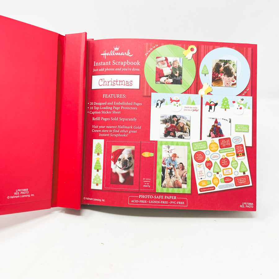 Hallmark Instant Holiday Scrapbook