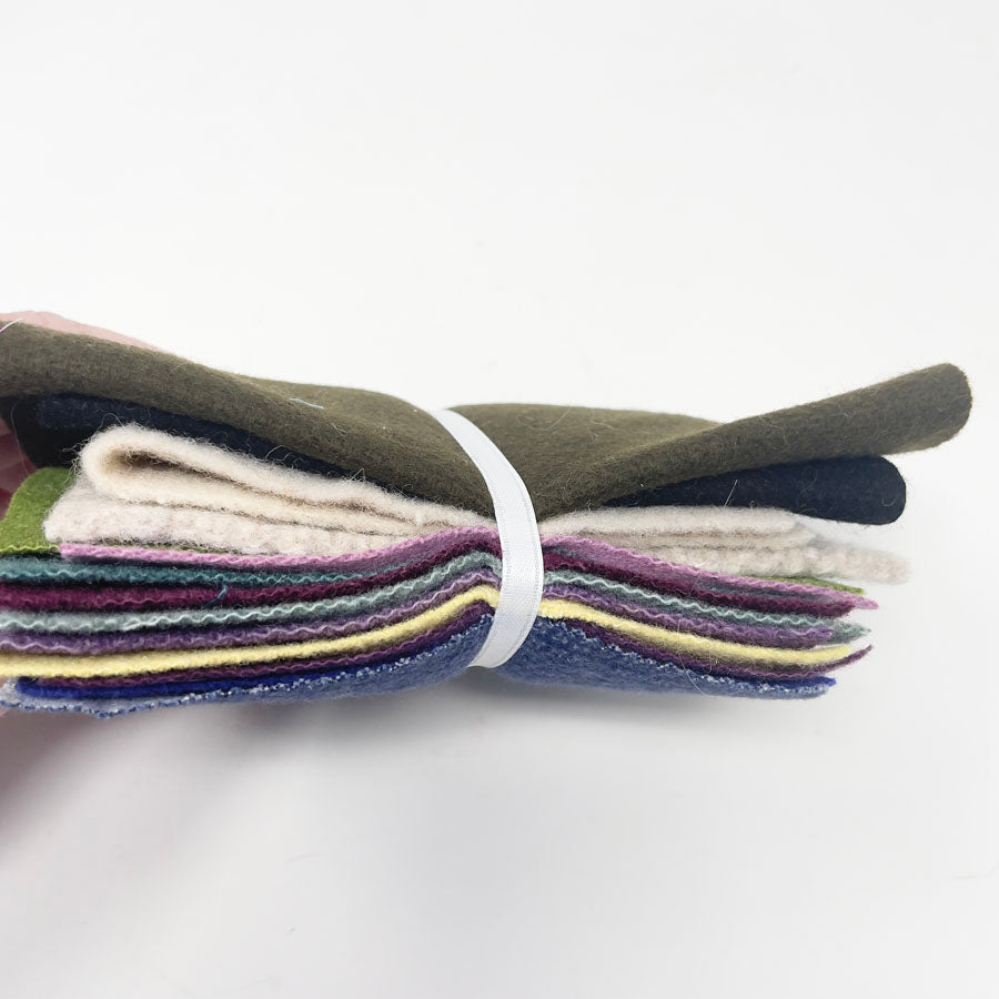 Wooly Felt Squares Bundle