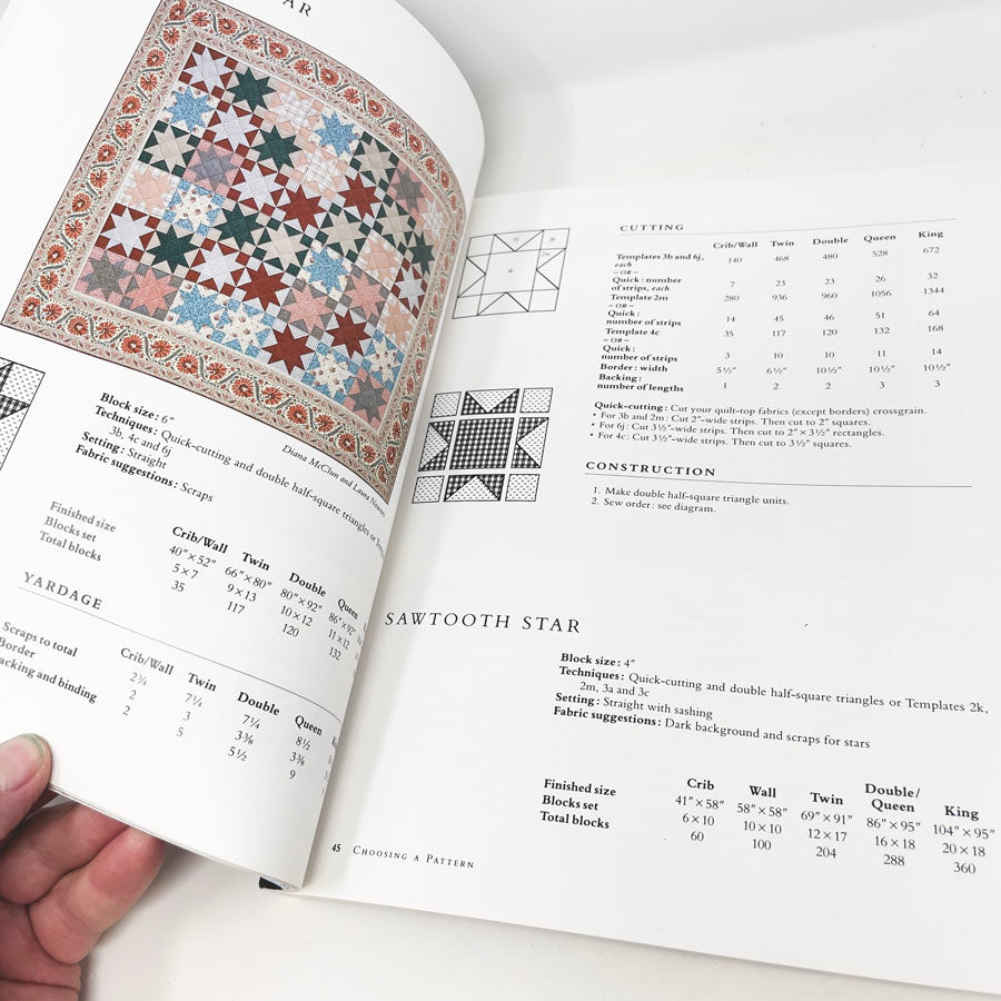 "Quilts Quilts Quits!!! - The Complete Guide of Quiltmaking" by Diana McClun and Laura Nownes