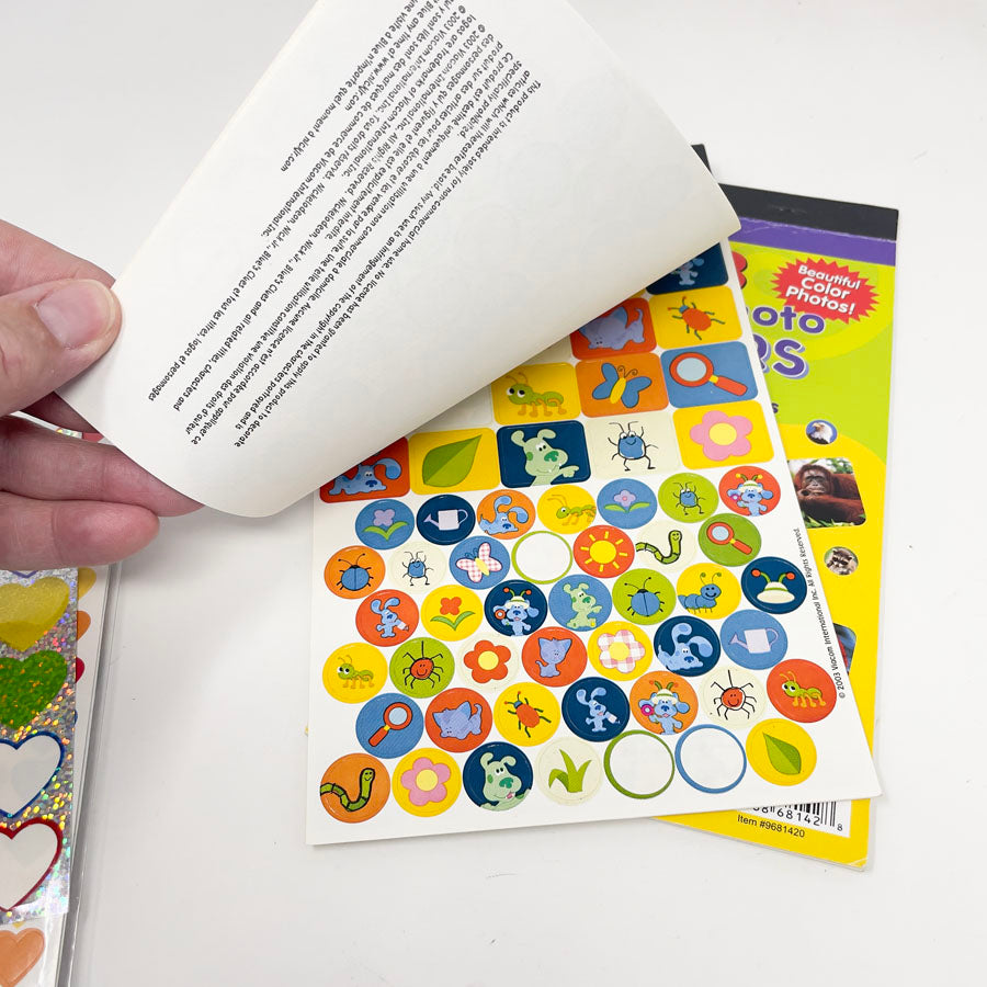 Bundle of Sticker Books & Hearts Pack
