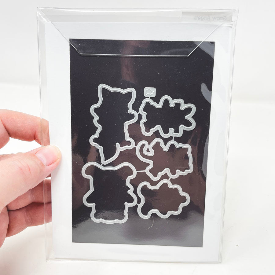 Snow Angels - Mama Elephant Stamp and Die Set