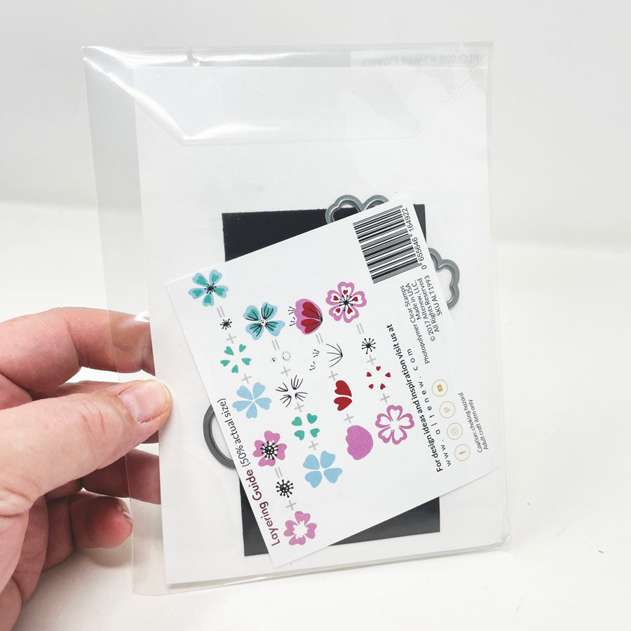Heart Flowers - Altenew Stamp and Die Set