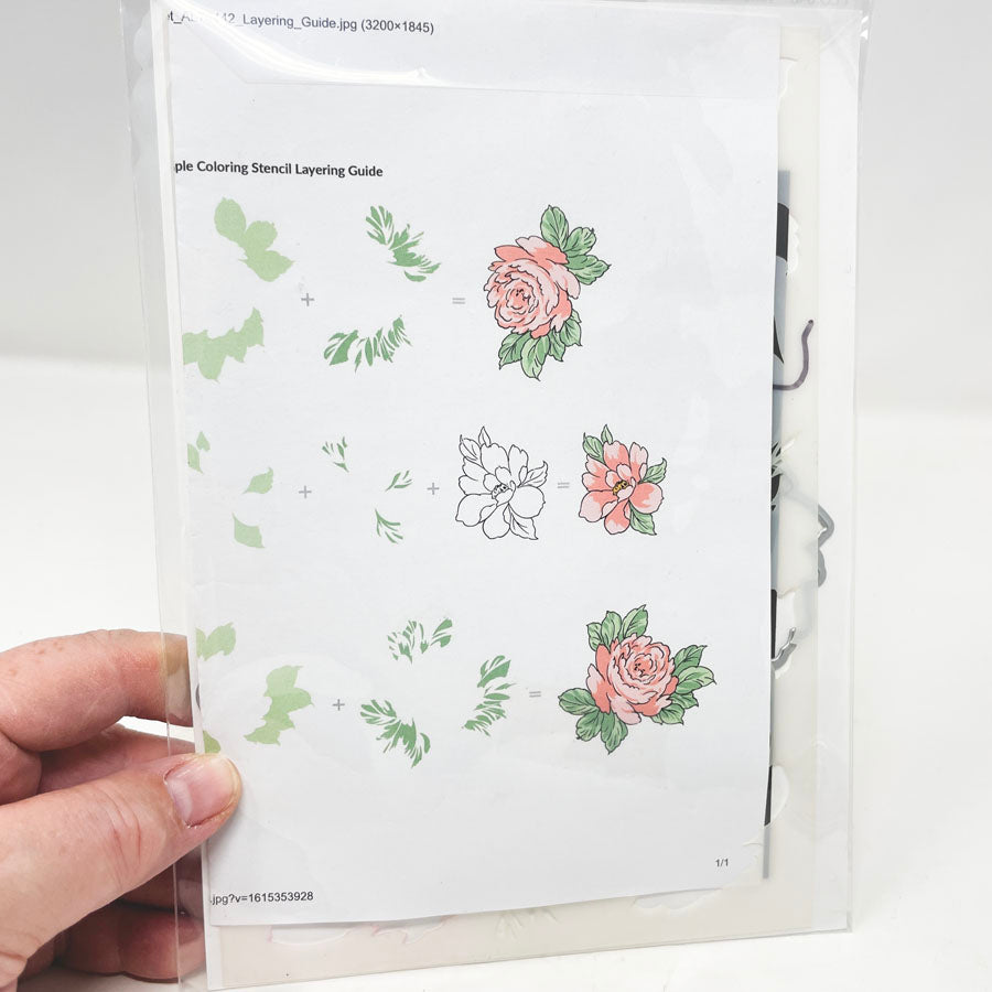 Kind Reminders - Altenew Stencil, Stamp, and Die Set