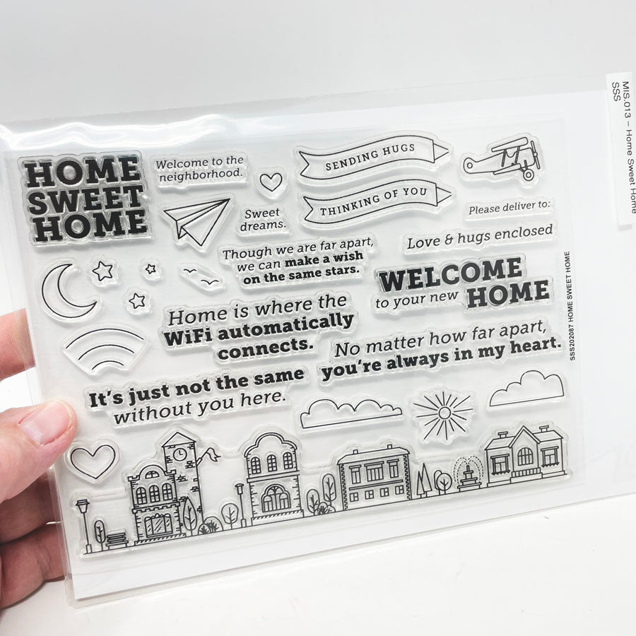 Home Sweet Home – Simon Says Stamp - Stamp and Die Set