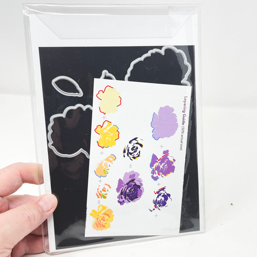 Floral Fantasy - Altenew Stamp and Die Set