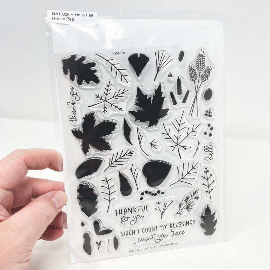 Hello Fall - Honey Bee Stamp and Die Set