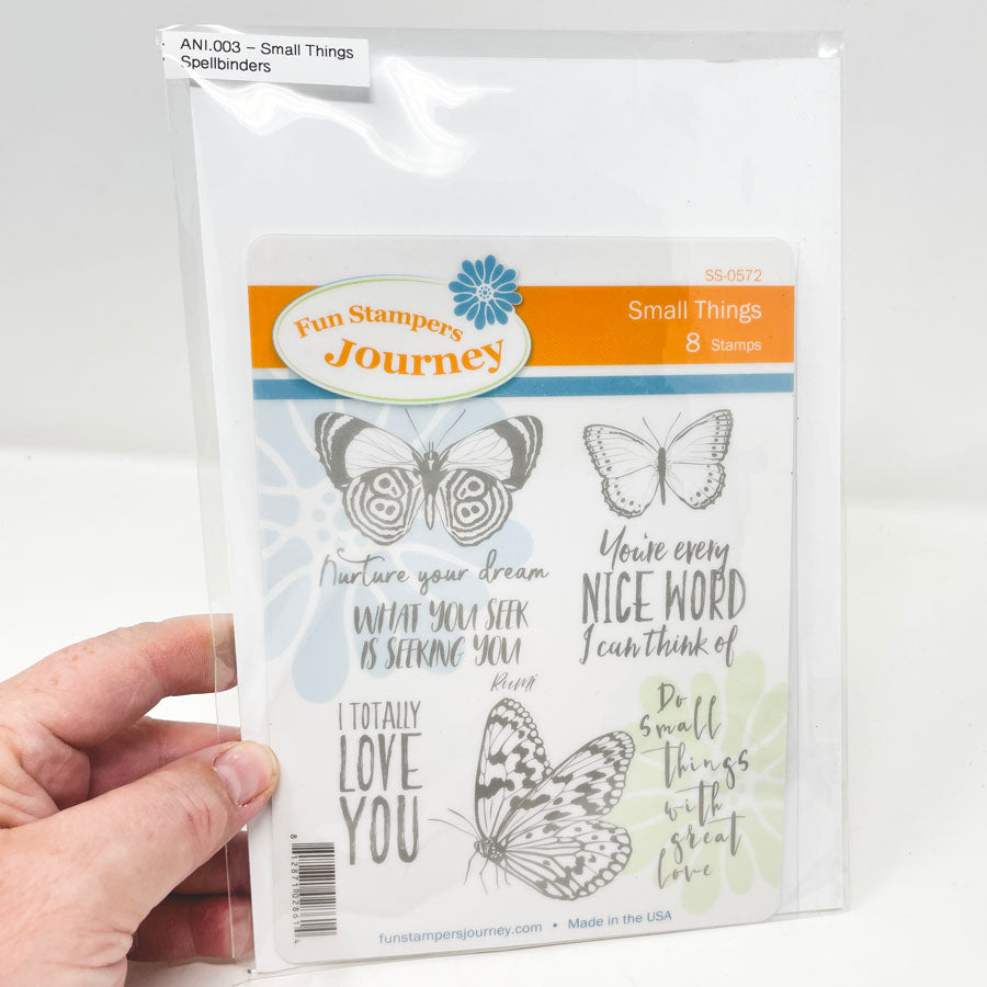 Small Things - Fun Stampers Journey Stamp and Die Set