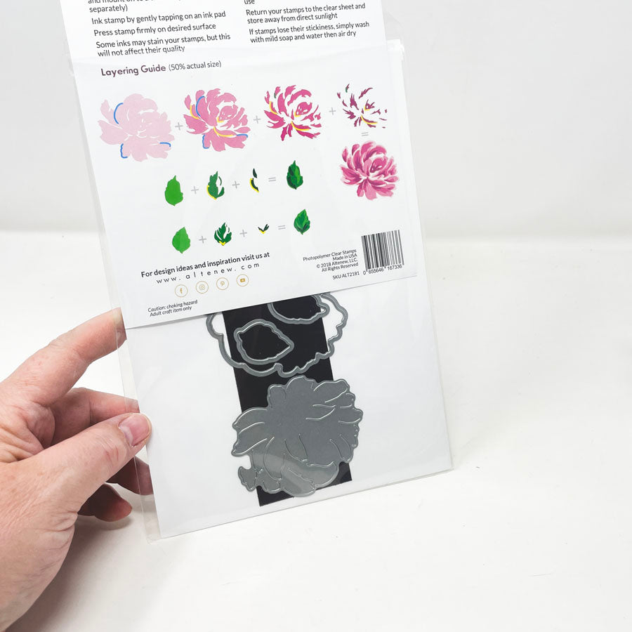 Chrysanthemum - Altenew Stamp and Die Set