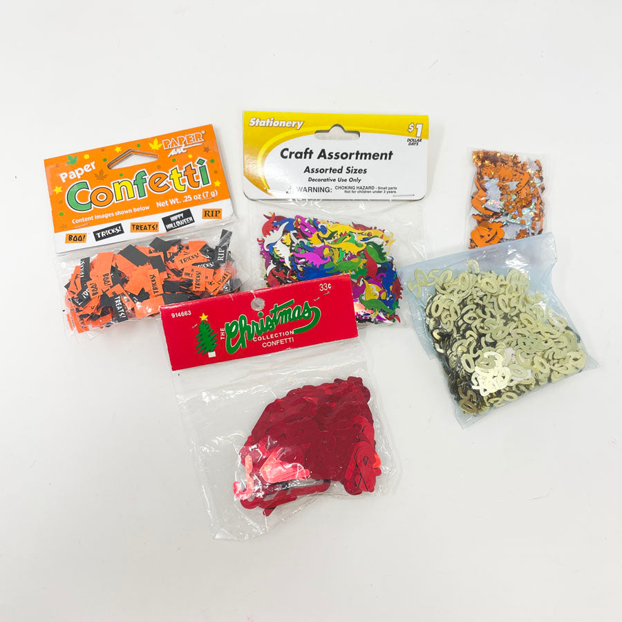 Bundle of Asst. Confetti