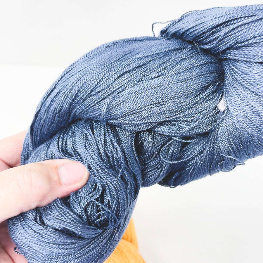Collegiate Blues Rayon Yarn Bundle