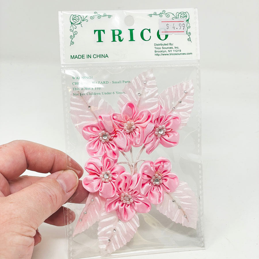 Trico Pink Satin flower