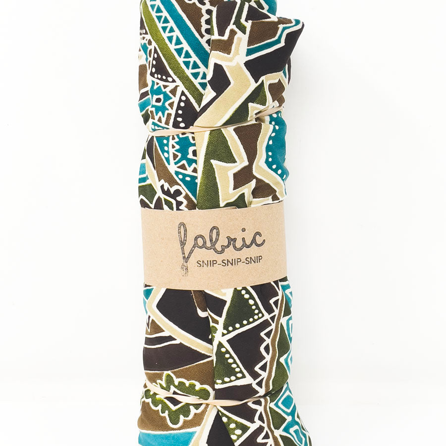 1 Yd - Tribal Pattern Polyester Fabric