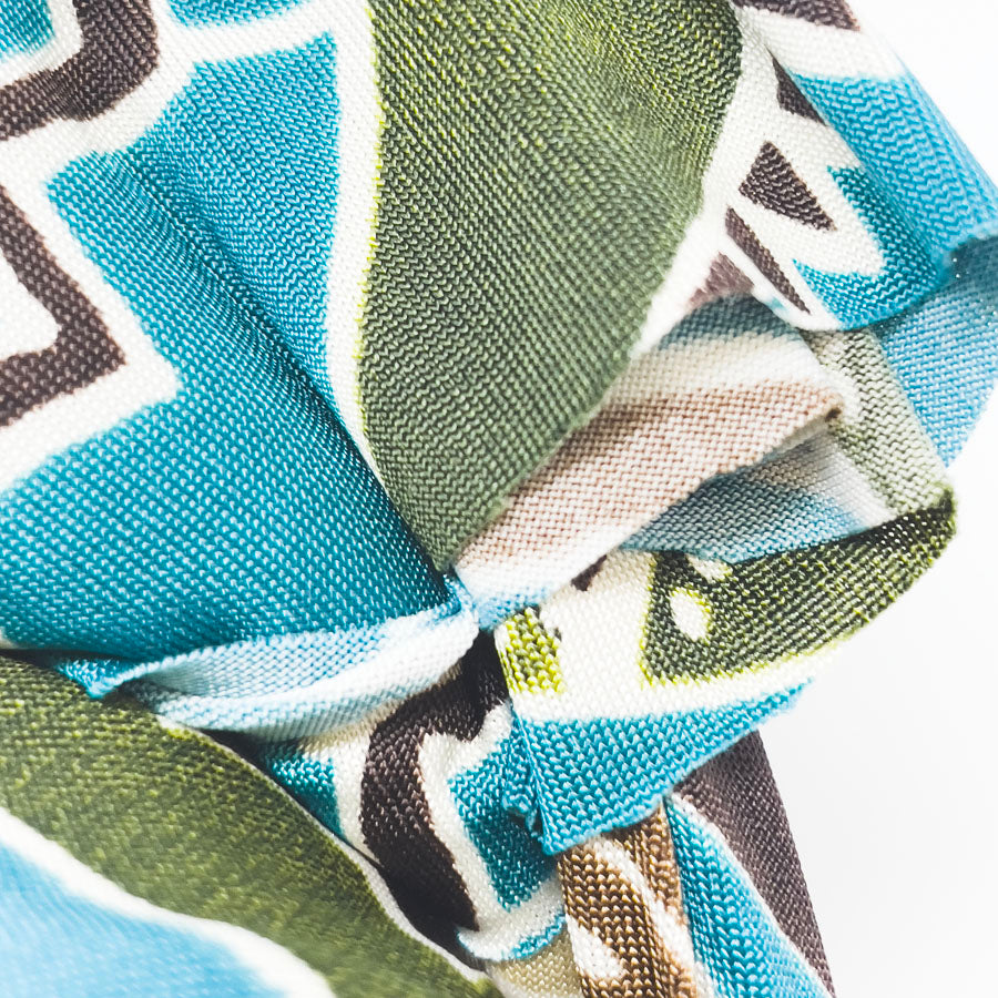 1 Yd - Tribal Pattern Polyester Fabric