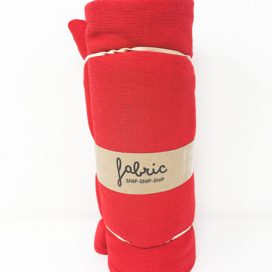 1 Yd - Red Jersey Knit Fabric