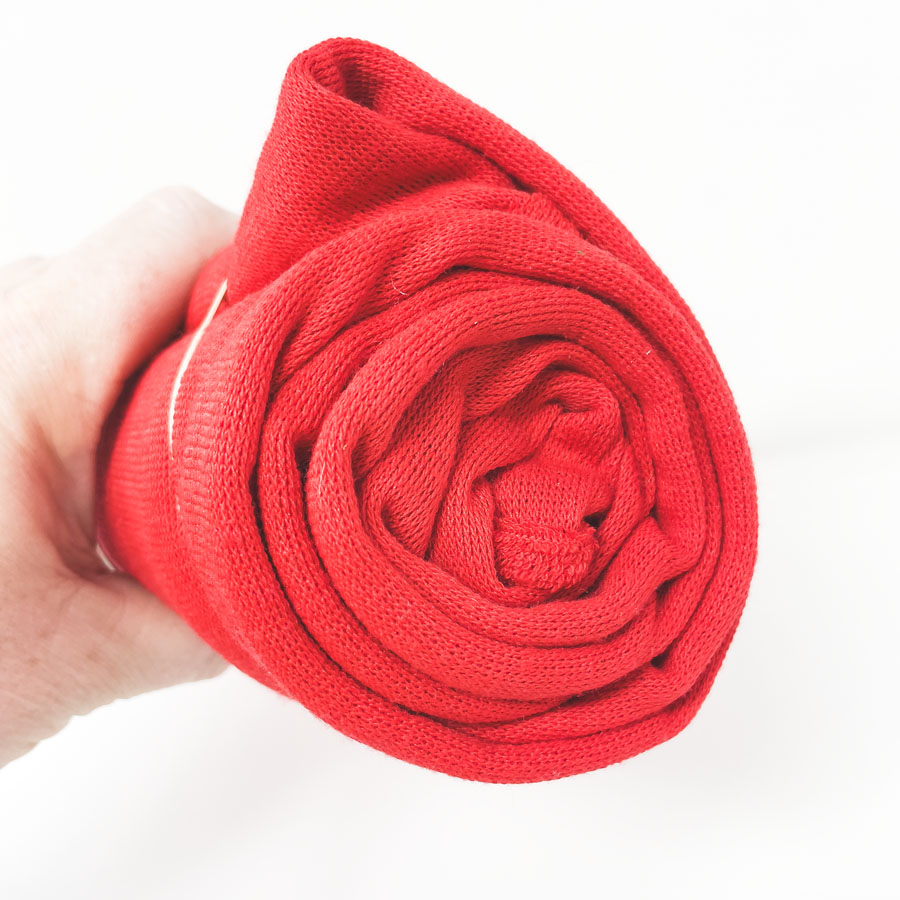 1 Yd - Red Jersey Knit Fabric